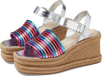 Shelby (Metallic Multi) Women's Wedge Shoes