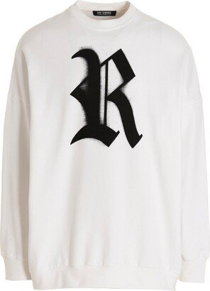 Logo Printed Crewneck Sweatshirt-BZ