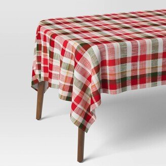 x60 Plaid Tablecloth