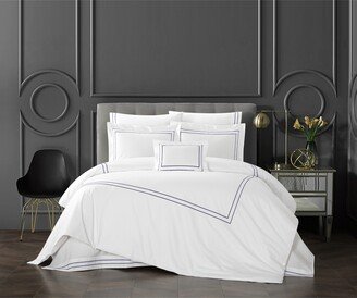 Santorini Hotel Inspired Design 8-Piece Comforter Set - Queen Size