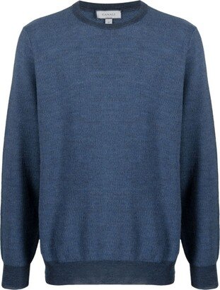 Fine-Knit Wool Jumper-AB