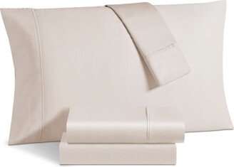 1000 Thread Count Solid Sateen 6 Pc. Sheet Set, California King, Extra Deep Pocket , Created for Macy's