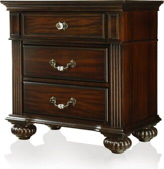 Pennings 3 Drawer Nightstand with Bun Feets - HOMES: Inside + Out