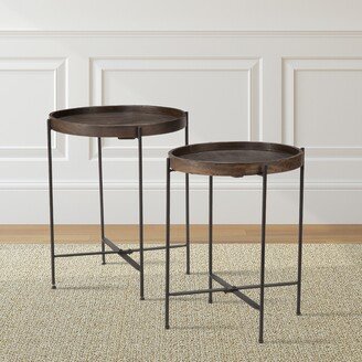 Cassidy Mango Tray Top 2-piece Accent Table Set by Greyson Living