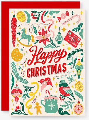 Selfridges Edit Happy Christmas Cards Pack of Eight