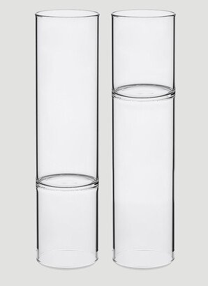 Set Of Two Revolution Champagne Flutes - Glassware Transparent One Size