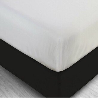 Shopbedding Plastic Mattress Protector Fitted Cot Size, Waterproof Vinyl Mattress Cover, Heavy Duty Mattress Breathable