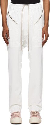 Off-White Drawstring Cargo Pants