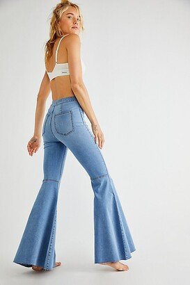 Just Float On Flare Jeans by at Free People