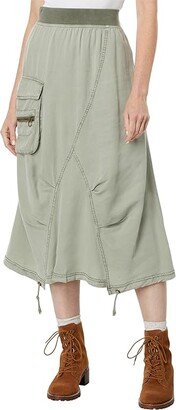 Palmira Cargo Skirt (Grove) Women's Skirt