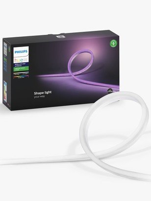 Hue White and Colour Ambiance Outdoor LED Smart 5 Metre Lightstrip with Bluetooth