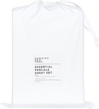 Essential Percale Bedding King Sheet Set