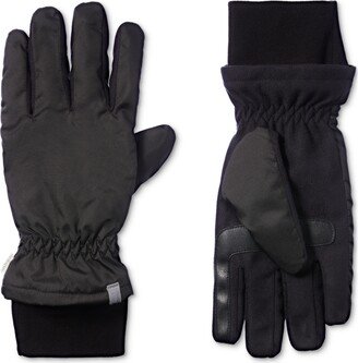 Isotoner Signature Men's Touchscreen Water Repellant Ripstop Gloves