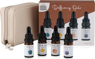 Premium Fragrance Diffusing Oil, Set of 4