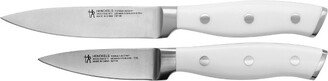 Forged Accent 2-pc Paring Knife Set - White Handle