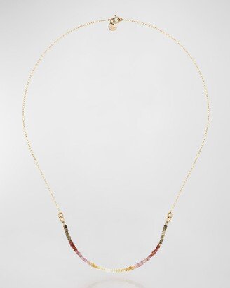 Tawny Sapphire Necklace