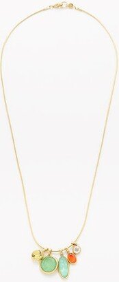 The Little Bits Glass & Gold-plated Necklace