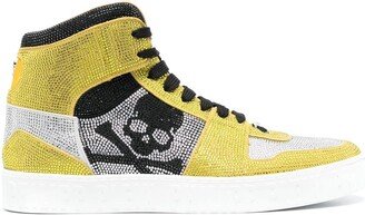 Crystal Notorious high-top sneakers