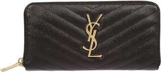 Monogram Zip Around Wallet