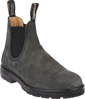 587 leather chelsea boots