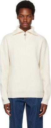 Off-White Rib Sweater