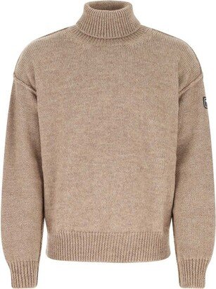 PXP Patch Turtleneck Knitted Jumper