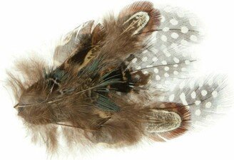 Hortons England Guineafowl Feather Hat Pin