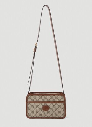 Interlocking G Mini Crossbody Bag - Man Crossbody Bags Brown One Size