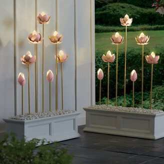 Blooming Flower Solar Statement Light