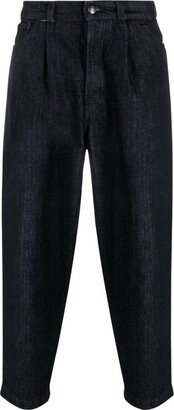 Jap Boy Mid-Rise Cropped Jeans-AA