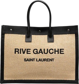 Rive Gauche straw tote bag