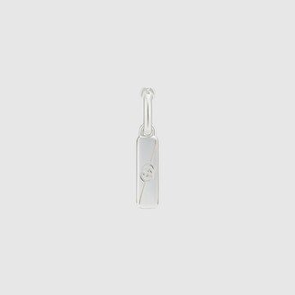 Diagonal Interlocking G single earring