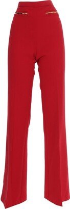 High-Waist Wide Leg Trousers-AD