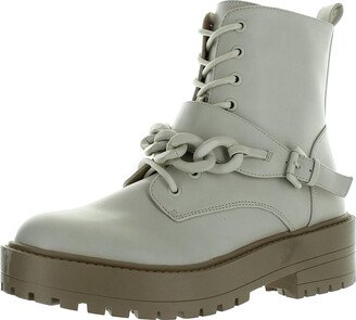 Paige Womens Platform Fashion Combat & Lace-up Boots