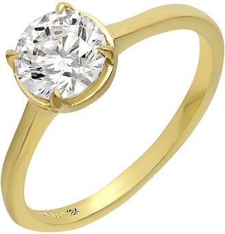 Cubic Zirconia Engagment Ring