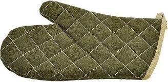 Oven Mitt, Flame Retardant, Green,