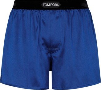 Logo Waistband Mid-Rise Boxers