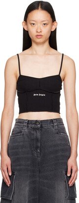 Black Embroidered Camisole