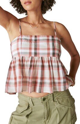 Plaid Babydoll Camisole