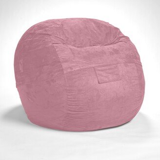 AJD Home Bean Bag Chairs for Adults & Kids, Comfy Fluffy Chairs for Bedroom, Living Room with Removeable Cover