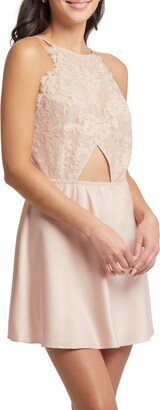 Eleanor Lace Cutout Chemise