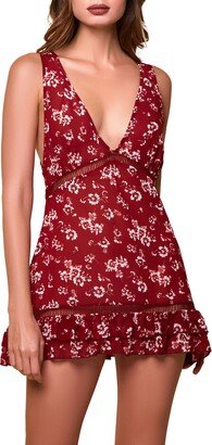 Floral Babydoll Chiffon Chemise