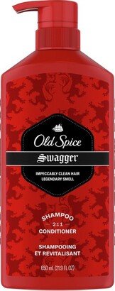 Men's Swagger 2-in-1 Shampoo and Conditioner - 21.9 fl oz