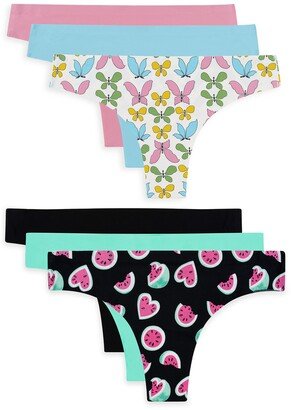 AQS Assorted Thongs - Pack of 6