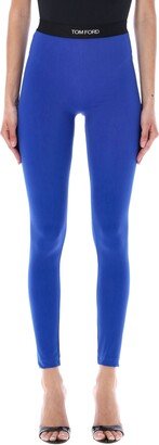 Stretch Lycra Logoed Leggings