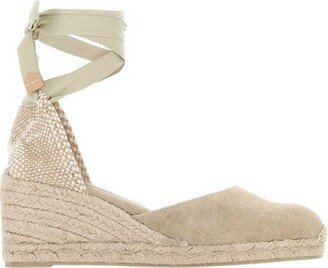 Ankle Strapped Carina Wedge Espadrilles-AA