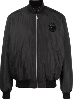 Logo-Patch Bomber Jacket-AH