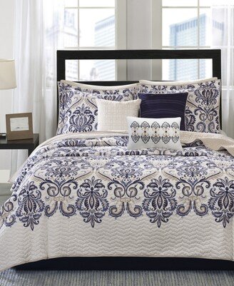 Cali Quilted 6-Pc. Quilt Set, King/California King