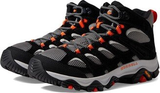 Moab 3 Mid (Black/Tangerine) Men's Shoes