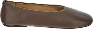 Round-Toe Slip-On Ballerinas-AA